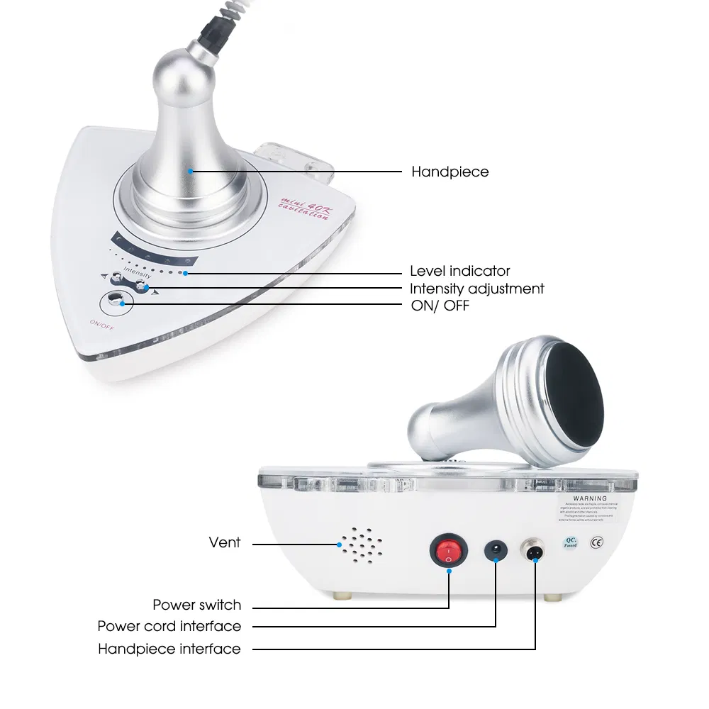 40KHz Ultrasonic Cavitation Fat Burning Machine for Home Use - Non-Invasive Body Slimming Device