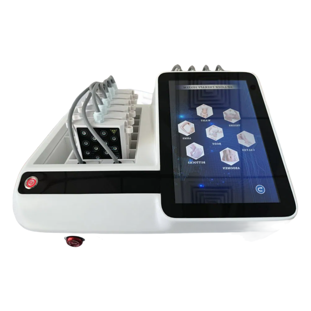 Portable 6D Lipo Laser Slimming Equipment with 635-980nm Wavelength Range