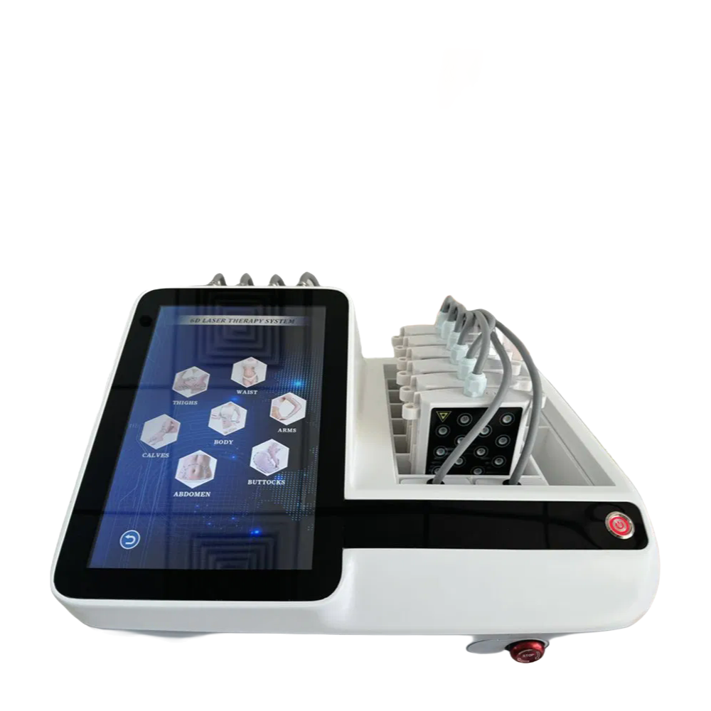 Portable 6D Lipo Laser Slimming Equipment with 635-980nm Wavelength Range