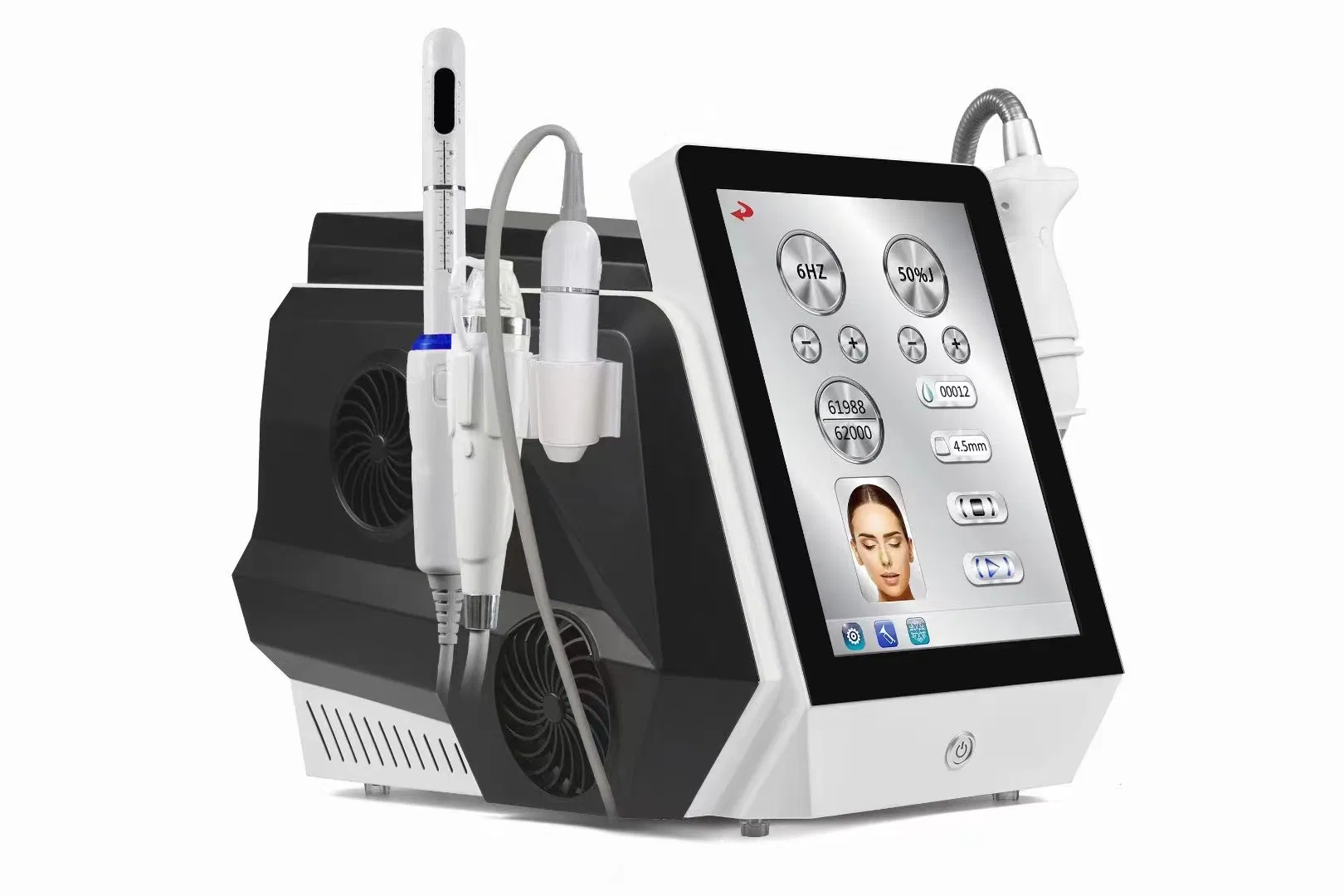 Custom OEM 7 in 1 HIFU Beauty Equipment - Multi-Functional Skin Tightening Machine with VMAX Technology for Salon & Home Use
