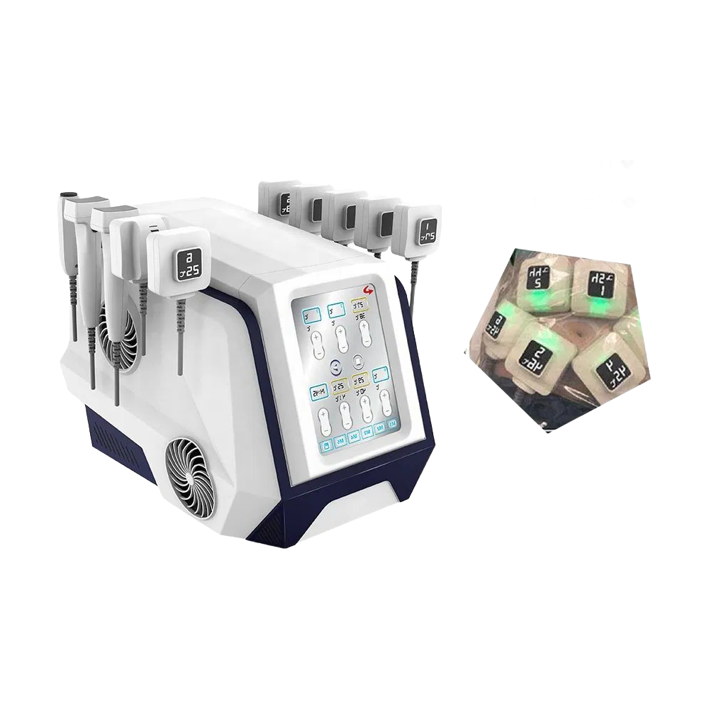 Customizable RF Body Sculpting Equipment with Multiple Handles for Targeted Fat Reduction