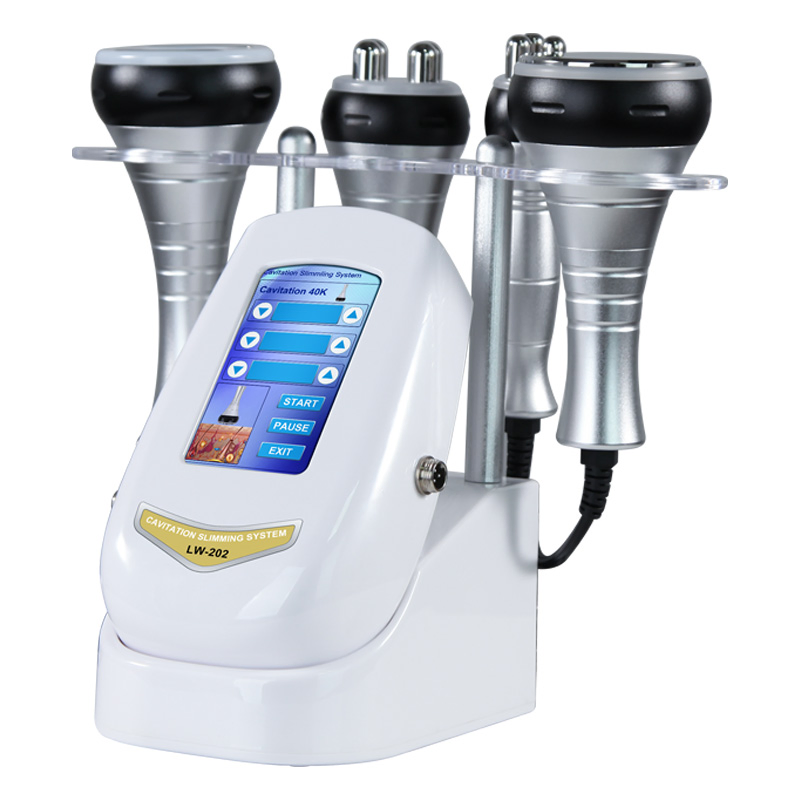 Professional 40K Cavitation Machine with Radio Frequency for Body Contouring & Cellulite Reduction