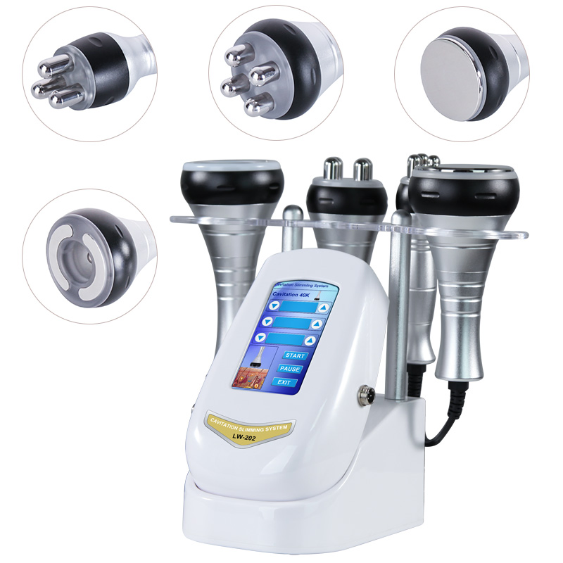 Professional 40K Cavitation Machine with Radio Frequency for Body Contouring & Cellulite Reduction