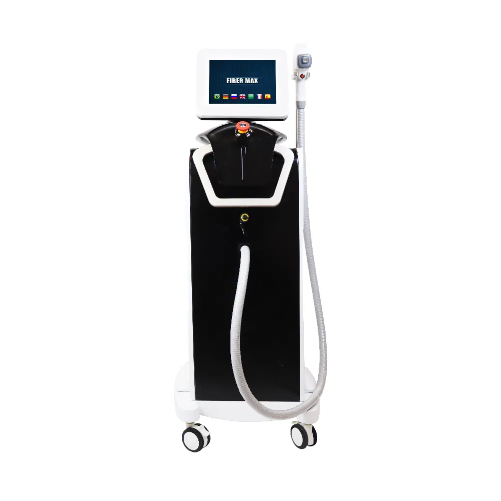 Advanced Fiber Coupled Diode Laser Hair Removal Machine with Touch Screen Interface