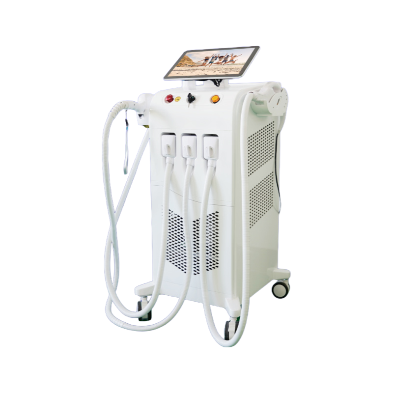 Factory Direct Supply 4-in-1 Beauty Device with Touch Screen for Hair Removal & Skin Rejuvenation