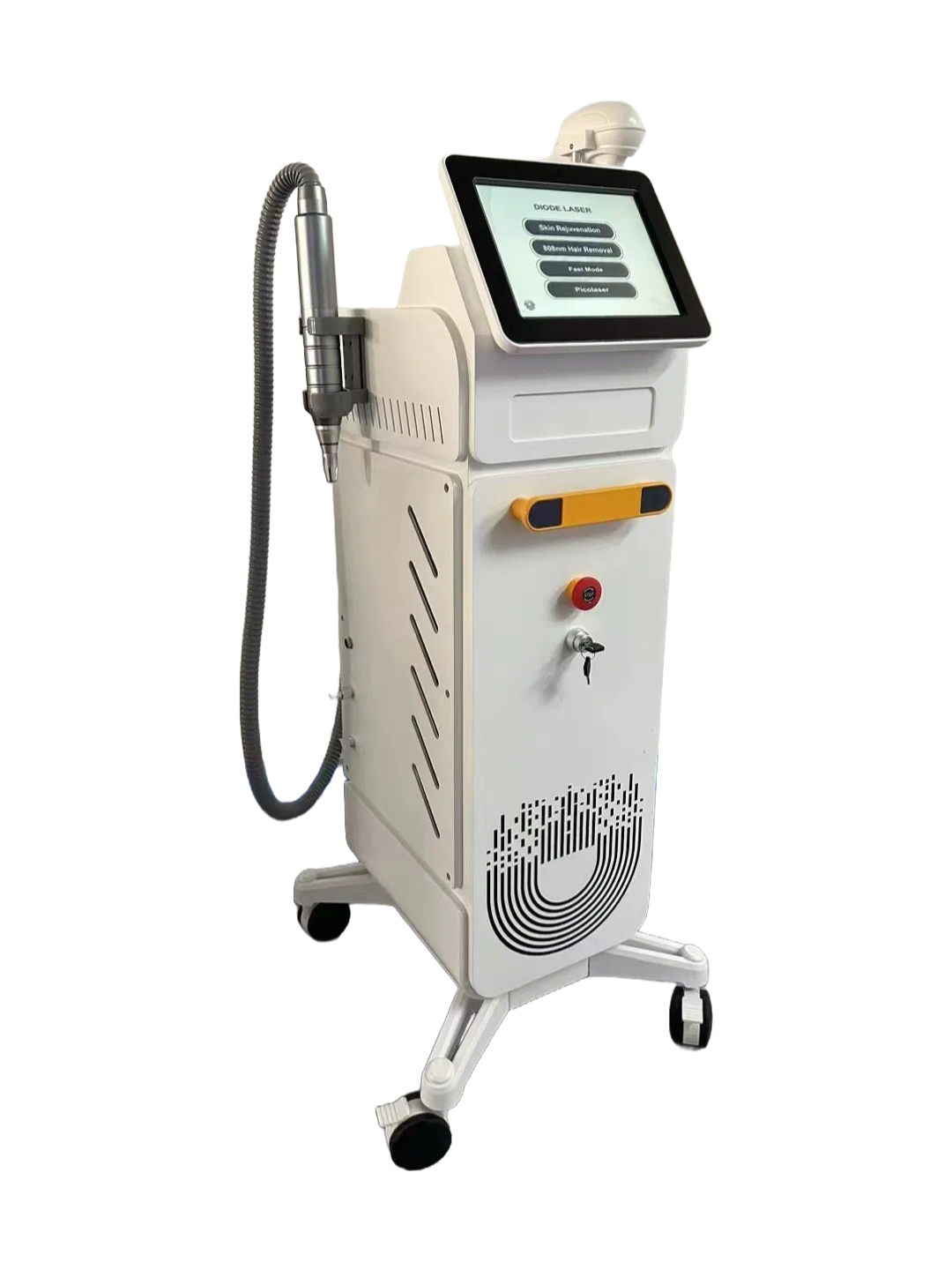 Professional 2-in-1 Picosecond Laser Tattoo Removal & 808nm Diode Hair Removal Machine for Salon Use