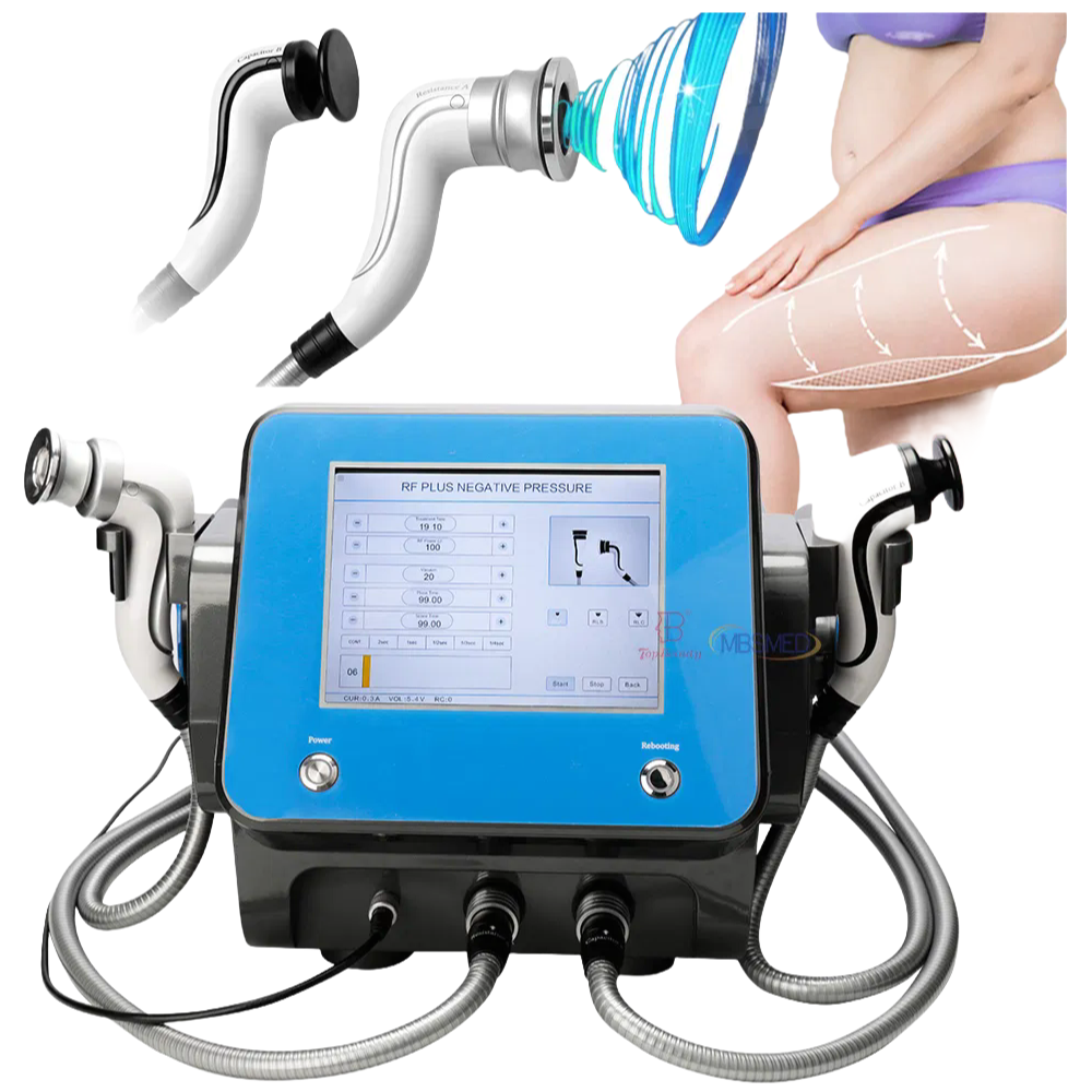 Customizable 448kHz Tecar RF Vacuum Machine for Face Lifting and Body Contouring