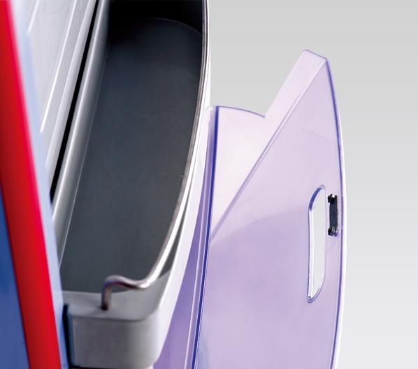 Emergency Crash Cart for ICU & Critical Care Units - ABS Medical Crash Cart with Central Locking System