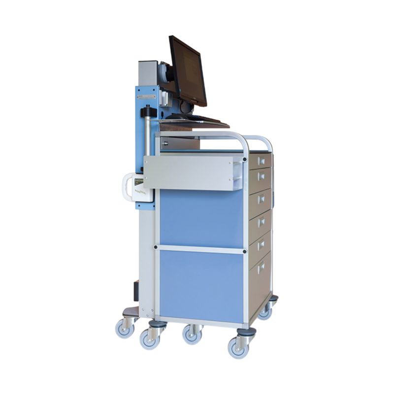 Factory Supply Hospital Computer Cart with Easy Cleaning & Corrosion Resistance Features
