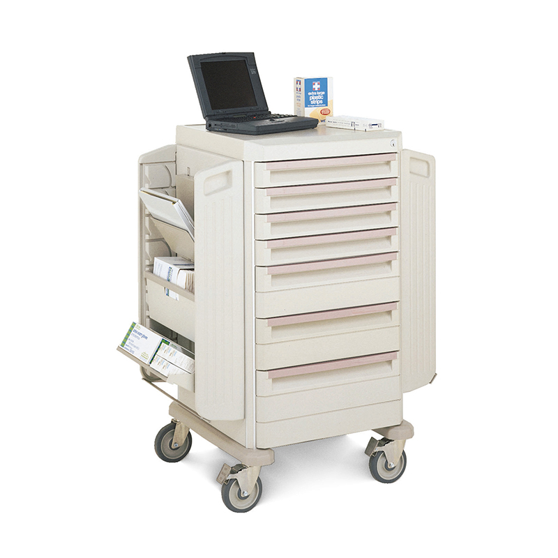 Factory Supply Hospital Computer Cart with Easy Cleaning & Corrosion Resistance Features