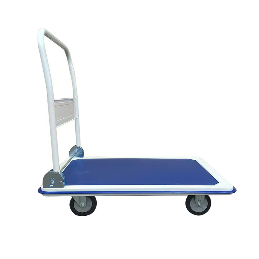 Wholesale Foldable Handle Trolley for Construction and Retail Applications