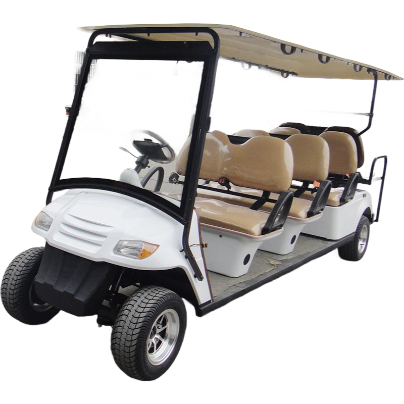 Wholesale Custom 670kg Golf Cart with 140AH Lead-Acid Battery for Tourist Destinations