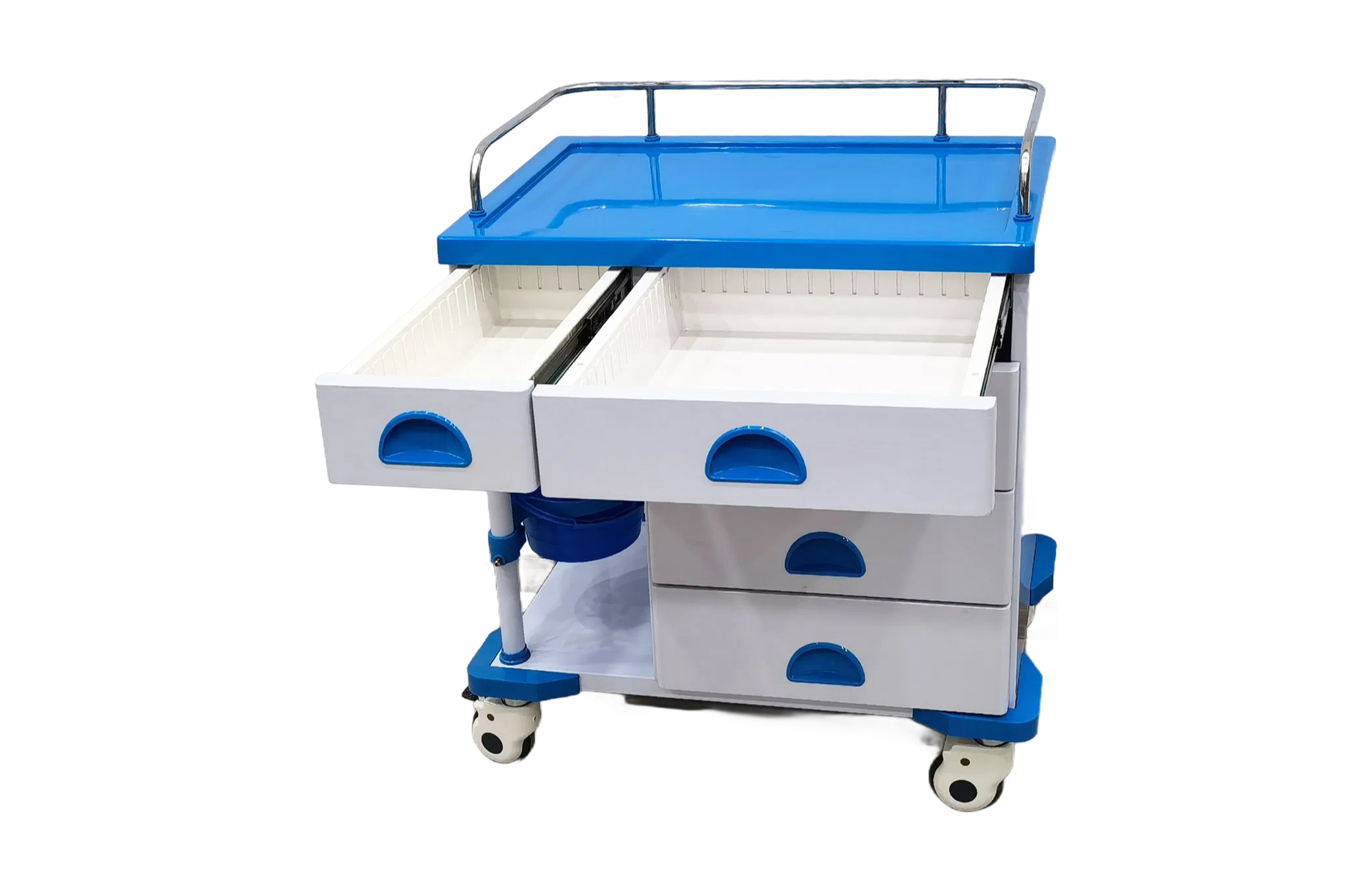 Professional ABS Emergency Trolley for ICU and OR Rooms with CE ISO FDA Approval