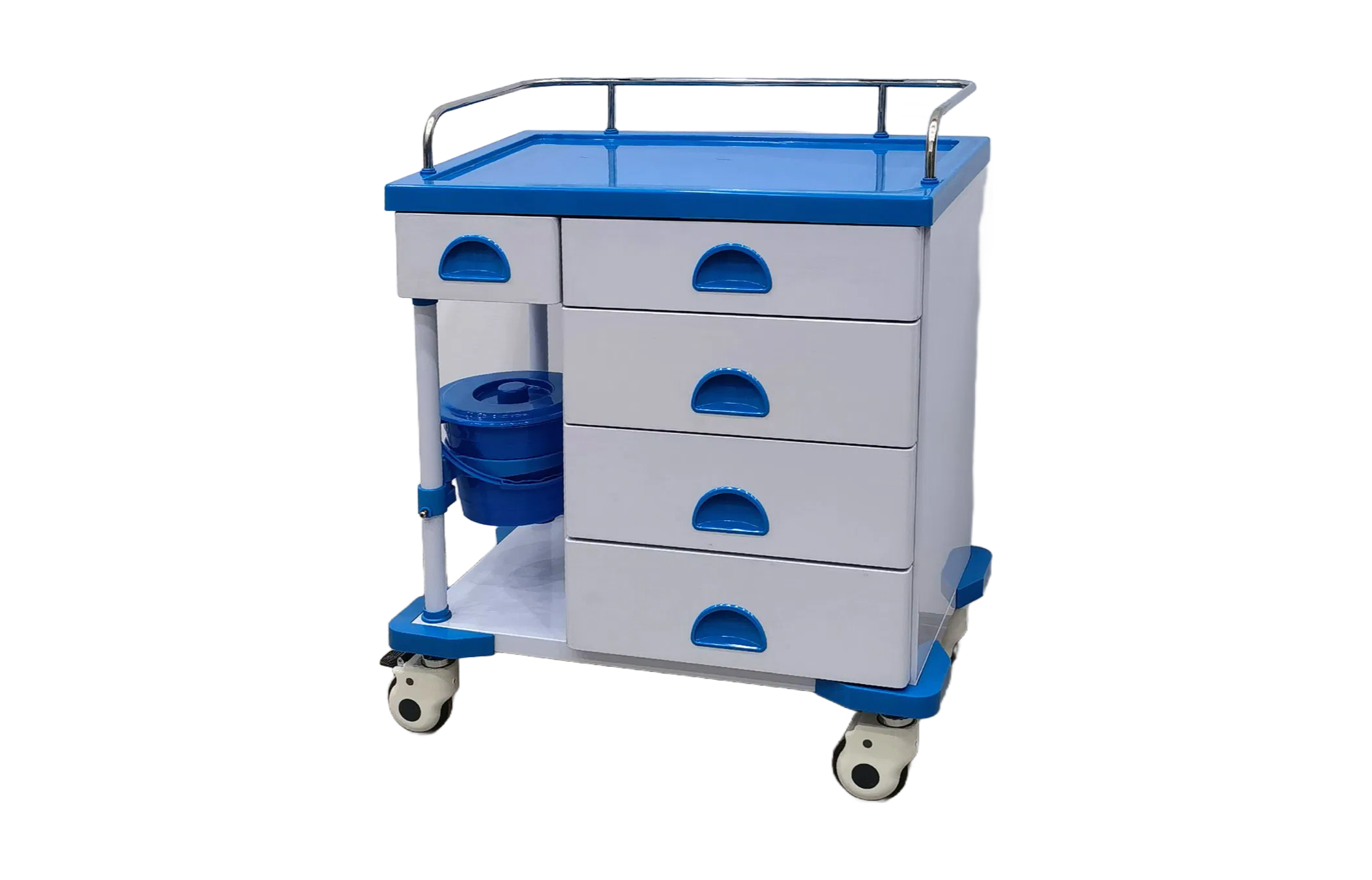 Professional ABS Emergency Trolley for ICU and OR Rooms with CE ISO FDA Approval