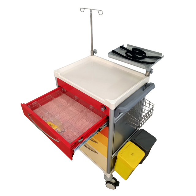 OEM Hospital Emergency Trolley JDEQJ254 - Corrosion Resistant & Easy Cleaning Design