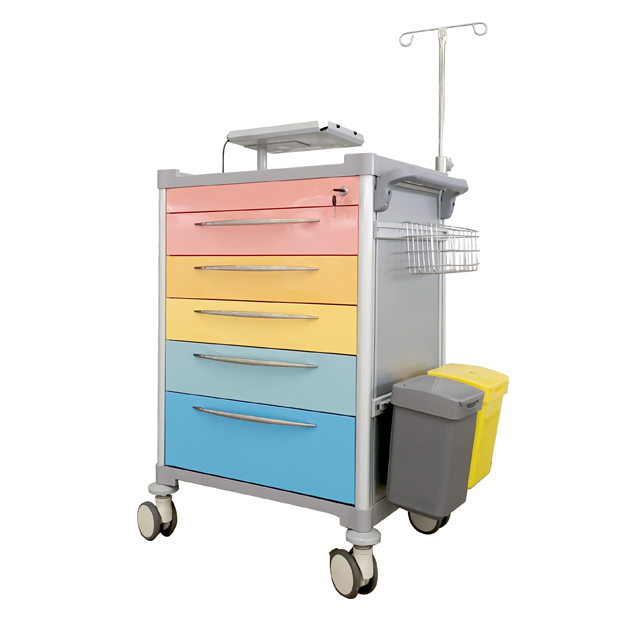 OEM Hospital Emergency Trolley JDEQJ254 - Corrosion Resistant & Easy Cleaning Design