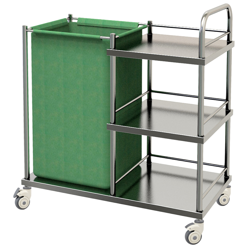 High Quality Stainless Steel Dressing Trolley for Hospital and Clinic Use