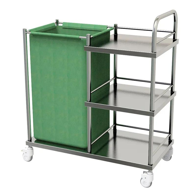 High Quality Stainless Steel Dressing Trolley for Hospital and Clinic Use