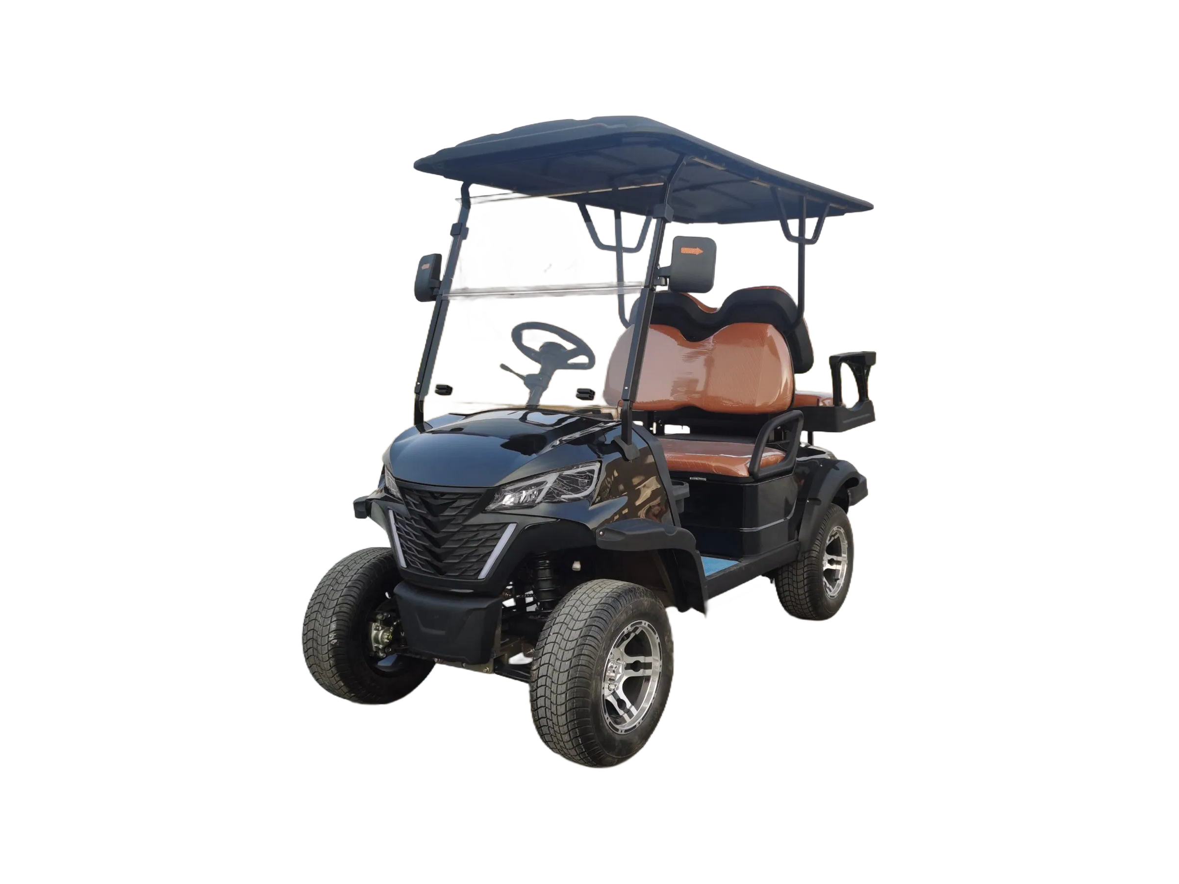 OEM 8 Seater Enclosed Tourist Vehicle with 20-30% Gradeability