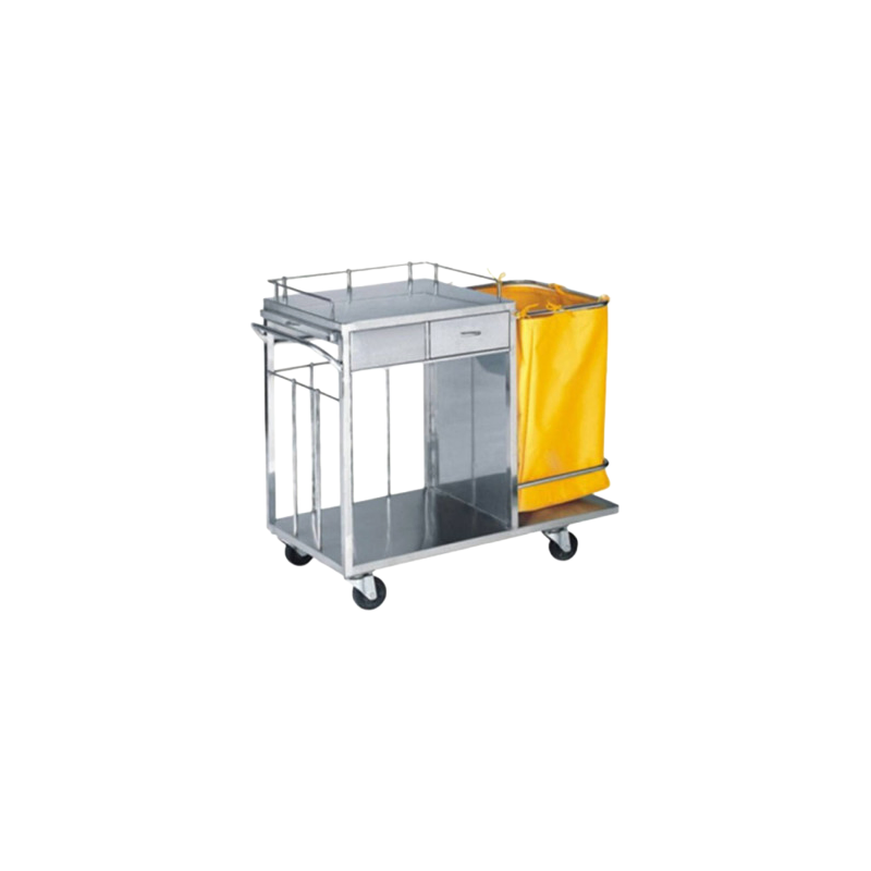 OEM/ODM Available Hospital Cleaning Trolley 500x800mm with Washable Dust Bag