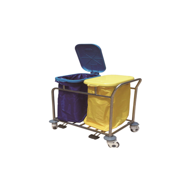 OEM/ODM Available Hospital Cleaning Trolley 500x800mm with Washable Dust Bag
