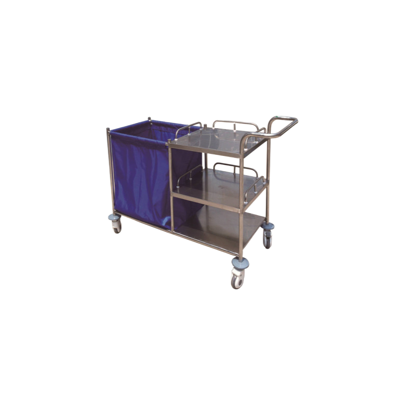 OEM/ODM Available Hospital Cleaning Trolley 500x800mm with Washable Dust Bag