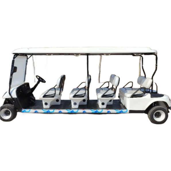 Wholesale 60V Eco-Friendly Sightseeing Car with 20% Gradeability for Parks