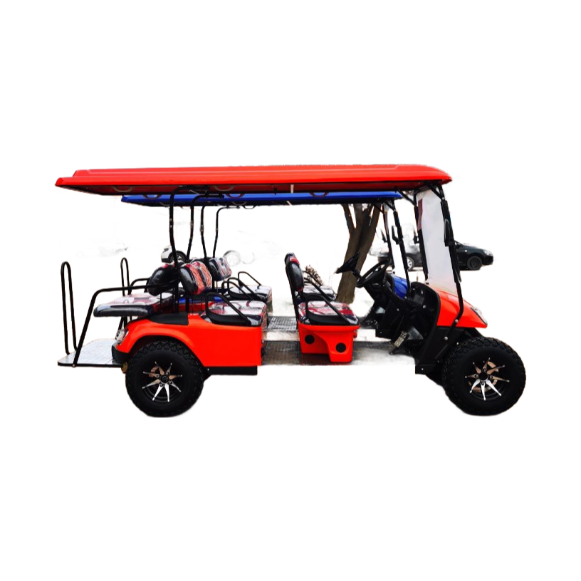 Wholesale 60V Eco-Friendly Sightseeing Car with 20% Gradeability for Parks