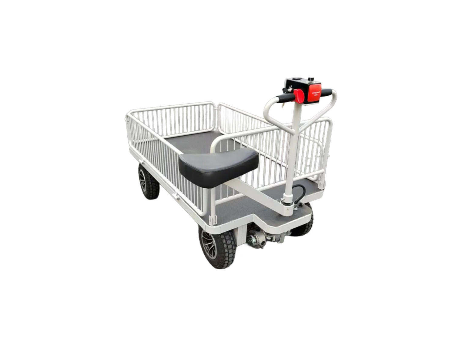 Bulk Order 500kg Capacity Industrial Motorized Hand Truck with Optional Fence