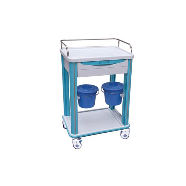 Wholesale LG-ZC02-F Hospital Treatment Trolley 600x400x850mm Size for Medical Facilities