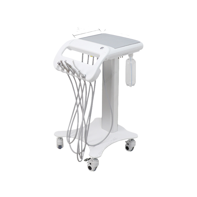High-Quality Electric Dental Mobile Cart with Silicone Sterilizable Cover