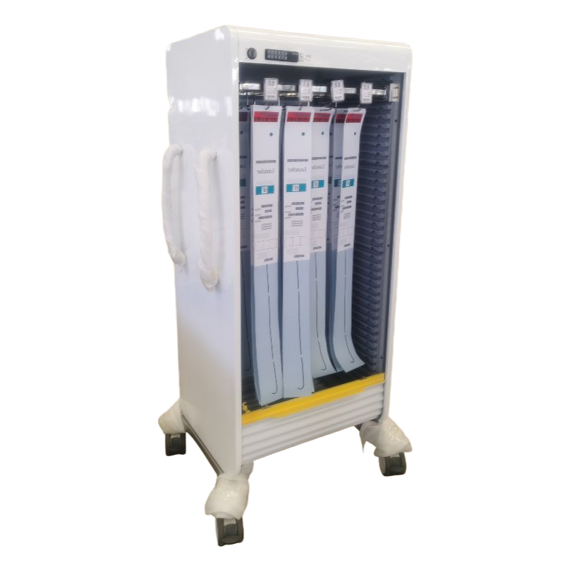 Utility Model Approved Medical ABS Medicine Cart with Cam Lock and Durable Construction