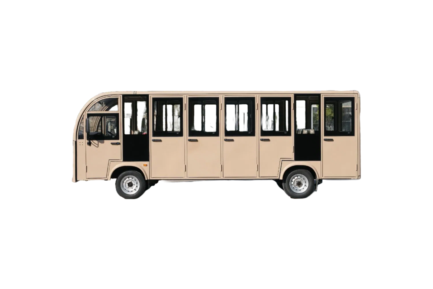 Factory Direct 18KW Electric Sightseeing Vehicle with LED Lighting System