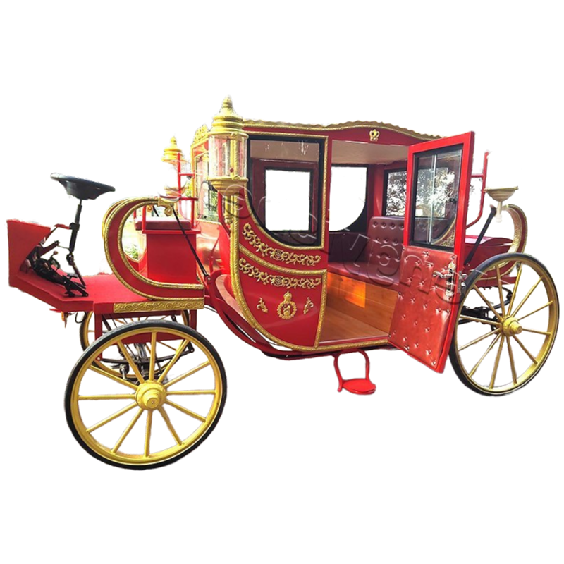 Premium Quality Horse Carriage with Q235B Steel Frame and Galvanized Tube Construction