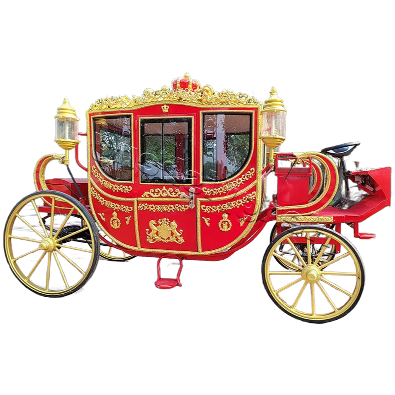 Premium Quality Horse Carriage with Q235B Steel Frame and Galvanized Tube Construction