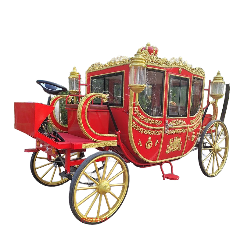 Premium Quality Horse Carriage with Q235B Steel Frame and Galvanized Tube Construction