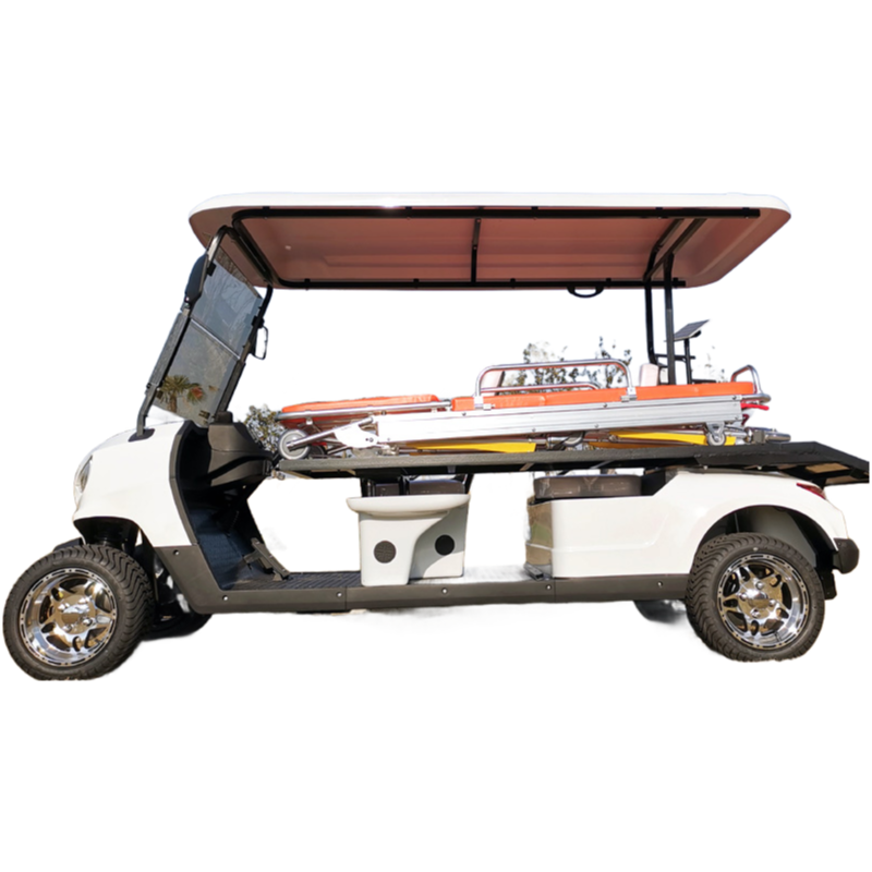 Wholesale Customized 2 Seats Electric Ambulance Golf Cart for Stadiums and Resorts