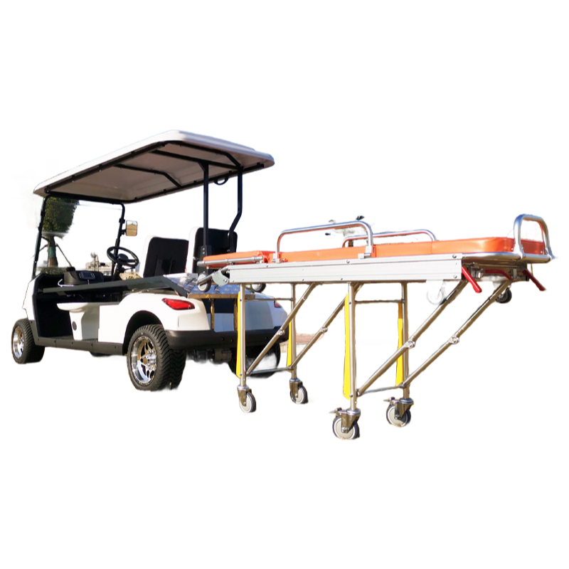 Wholesale Customized 2 Seats Electric Ambulance Golf Cart for Stadiums and Resorts