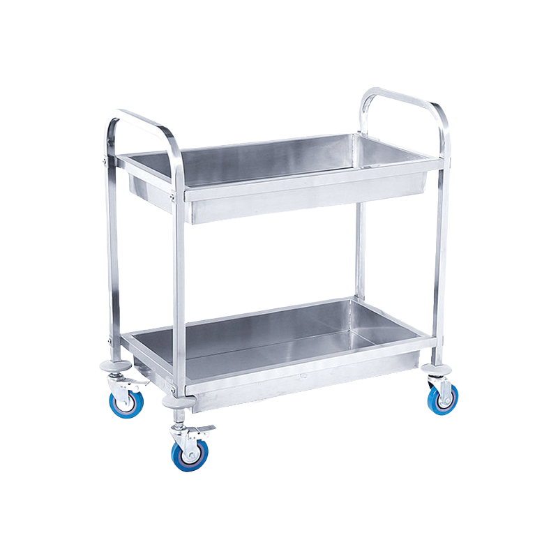 CE and ISO Certified Commercial Kitchen Cart with 0.8-1.2mm Thickness and Foldable Design