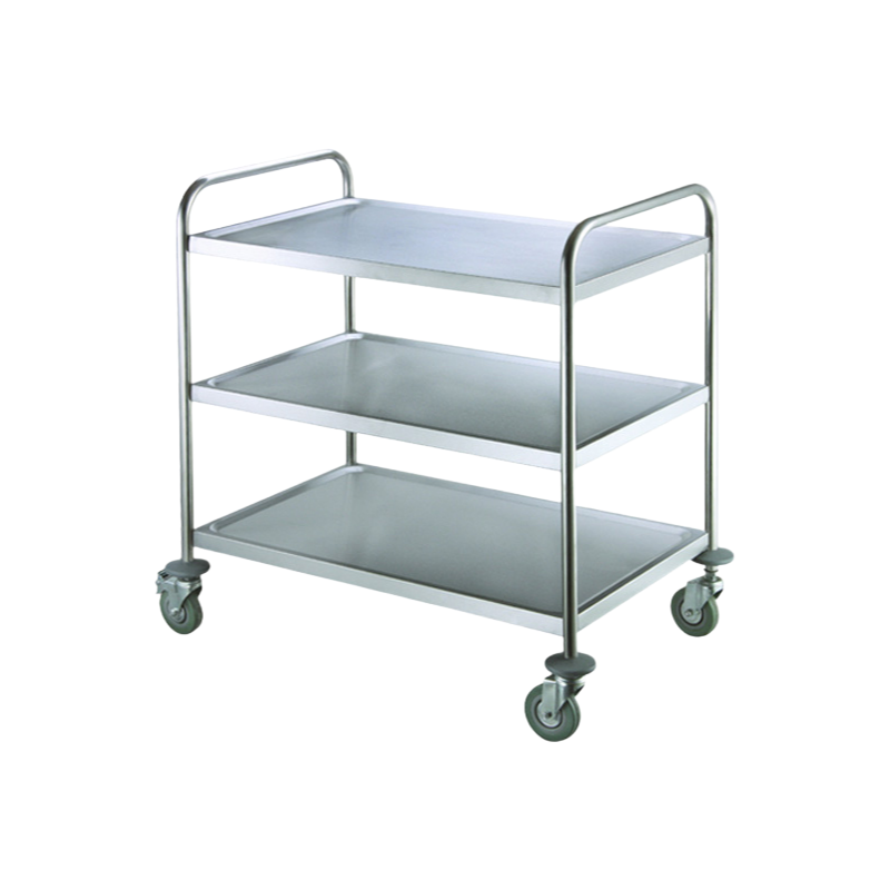CE and ISO Certified Commercial Kitchen Cart with 0.8-1.2mm Thickness and Foldable Design
