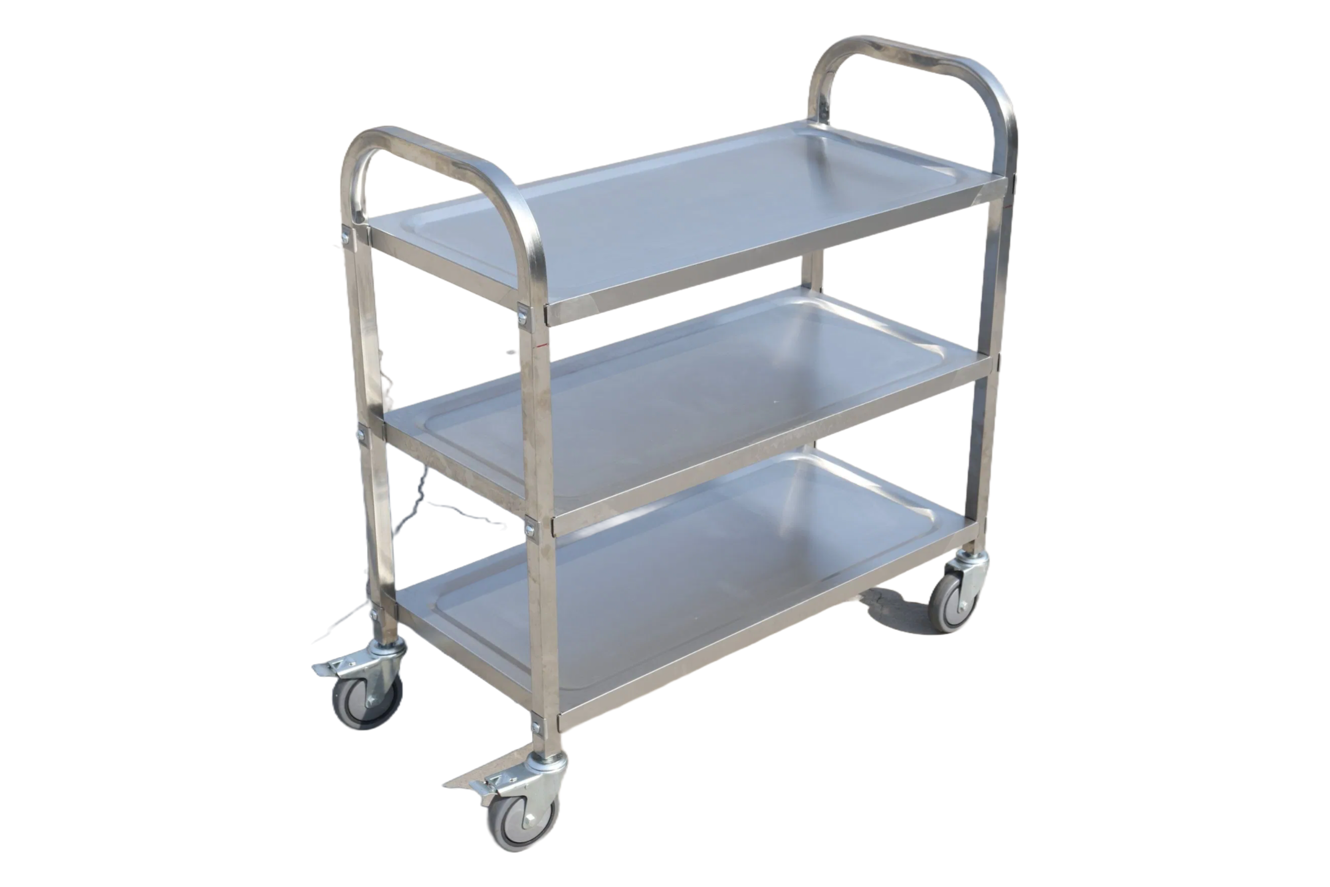 CE and ISO Certified Commercial Kitchen Cart with 0.8-1.2mm Thickness and Foldable Design