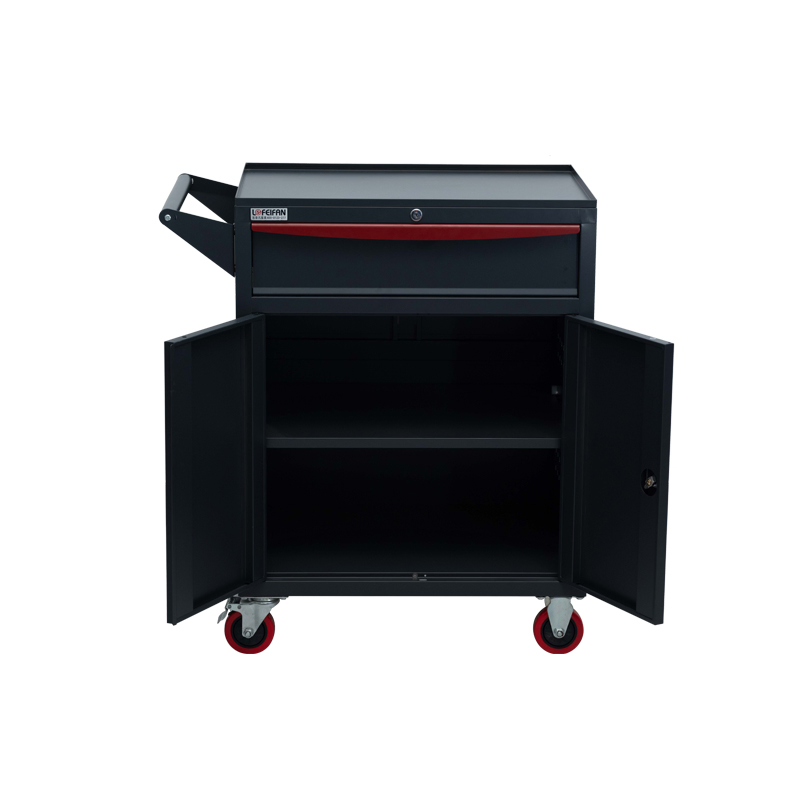 Professional Tool Storage Cabinet with Powder Coated Finish and Swivel Casters