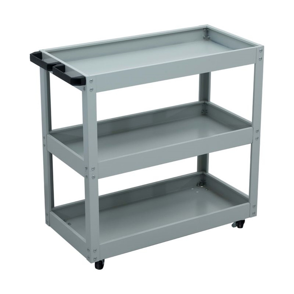 Sturdy Metal Tool Chest with Powder Coated Finish - Multi-Drawer Workshop Storage