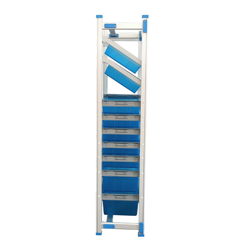 Antimicrobial Medical Trolley Shelf for Efficient Medicine Organization in Clinics