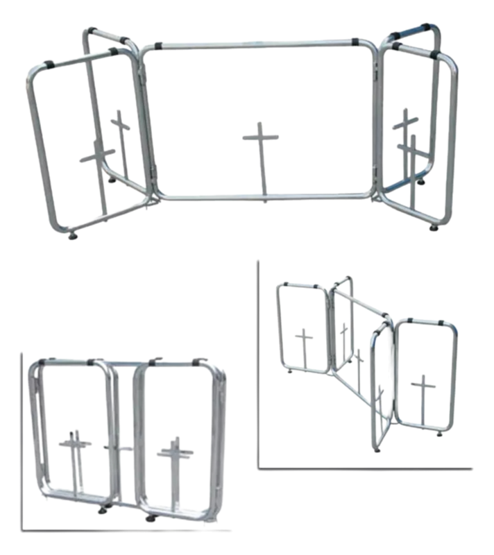 Foldable Funeral Equipment THR-11 Casket Truck Easy Storage and Transport