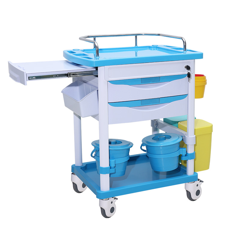 High Quality Medical ABS Anesthesia Trolley Cart with CE ISO FDA Certification