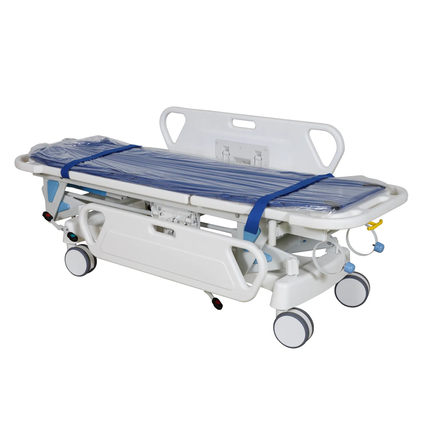 Hydraulic Adjustable Emergency Stretcher Trolley for Trauma Center Patient Transfer