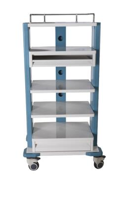 Factory Wholesale Customized Instrument Medical Cart - Stainless Steel Medical Trolley for Hospital Emergency Nursing