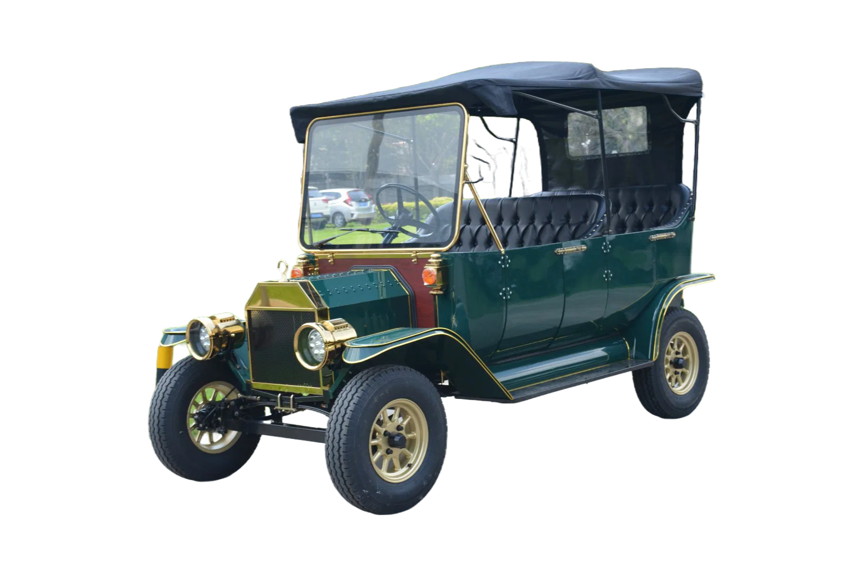 Wholesale Custom 11 - Seat Electric Sightseeing Bus, 8 - 12h Charging, 30% Gradeability, Factory Direct New Energy Vehicle with Hydraulic Brakes