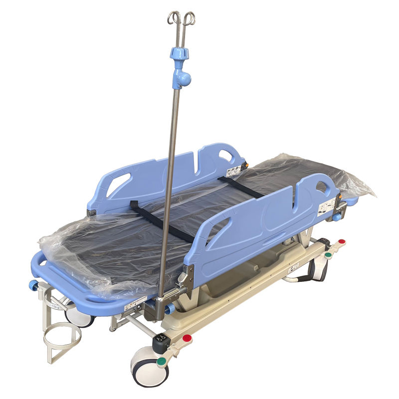 Wholesale Custom Medical Stretcher Patient Transfer Trolley JDC - ZY115 with Multi - Function for Hospital Clinic Ambulance